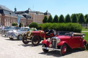 chloss und Schlossgarten Schwetzingen, International Concours d’Elegance; Foto: autoconsult, Johannes Hübner 