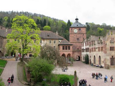 Schlosshof von Schloss Heidelberg