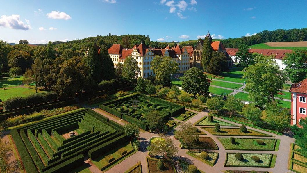 Kloster und Schloss Salem, Luftansicht