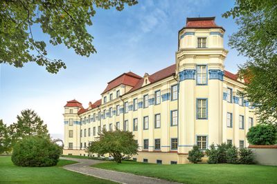 Neues Schloss Tettnang, Außenaufnahme; Foto: Staatliche Schlösser und Gärten Baden-Württemberg, Arnim Weischer