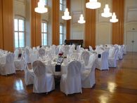 Neues Schloss Tettnang, Rittersaal; Foto: Staatliche Schlösser und Gärten Baden-Württemberg, Ortsverwaltung Schussenried Neues Schloss Tettnang, Rittersaal; Foto: Staatliche Schlösser und Gärten Baden-Württemberg, Ortsverwaltung Schussenried