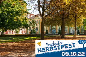 Schloss Bruchsal, Werbemotiv zum "Bruchsaler Herbstfest"