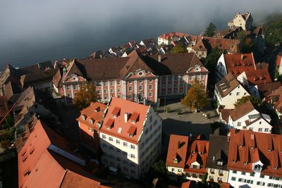 Luftaufnahme Neues Schloss Meersburg