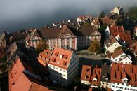 Foto: Staatliche Schlösser und Gärten Baden-Württemberg, Achim Mende Luftaufnahme Neues Schloss Meersburg