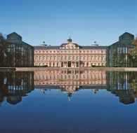 Rastatt Residential Palace, Pond in the gardens; photo: Staatliche Schlösser und Gärten Baden-Württemberg, Arnim Weischer